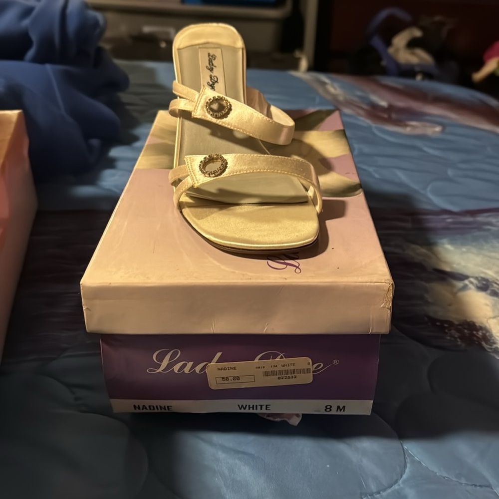 Women's White Sandals